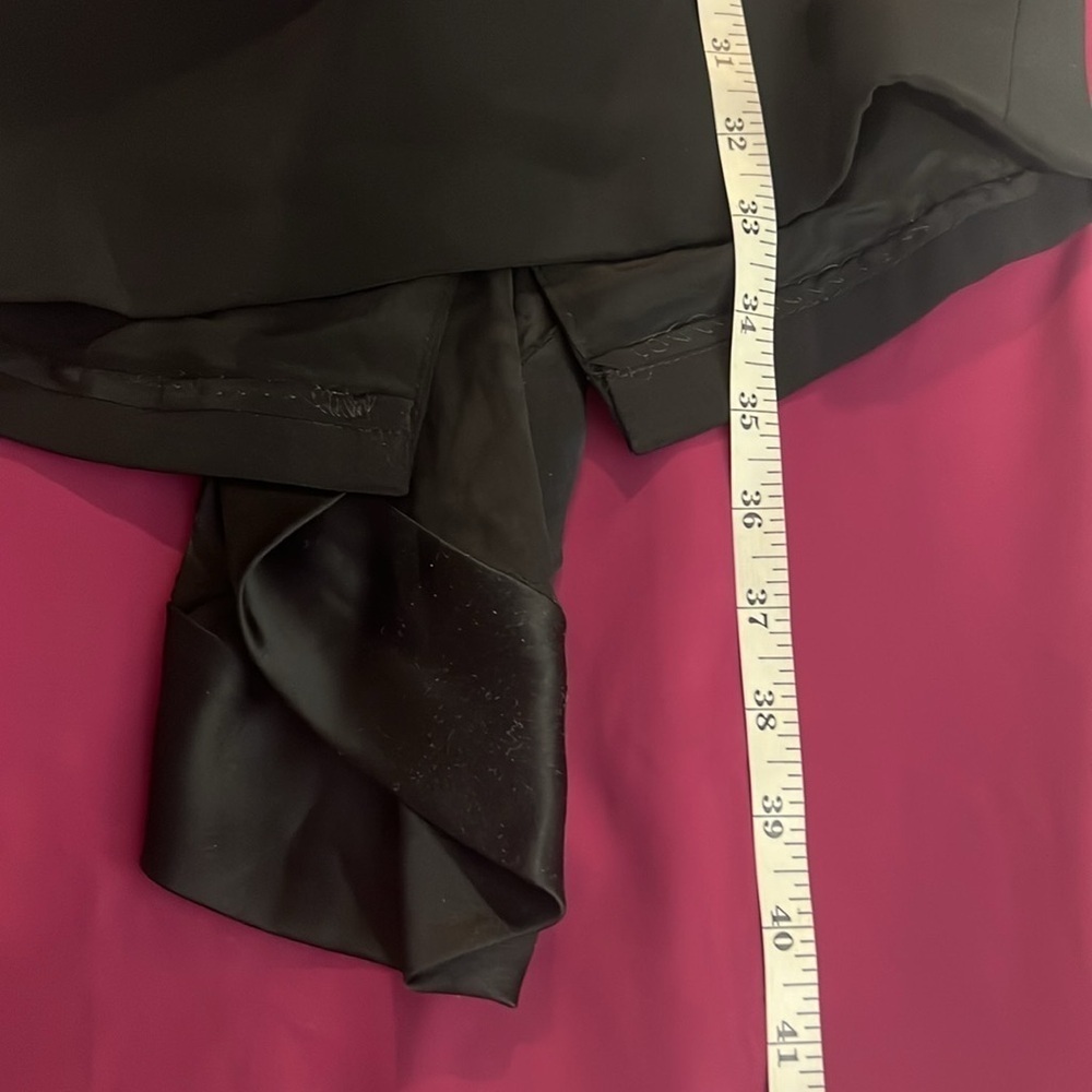 Marchesa Notte, Silk Dress,Black,Ruffle Embellishment,Strapless,Stunning,Size 2 - Picture 9 of 10